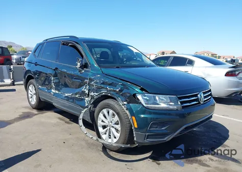 2018 Volkswagen Tiguan 2.0T S из США, поврежденный, VIN 3VV0B7AX4JM201009